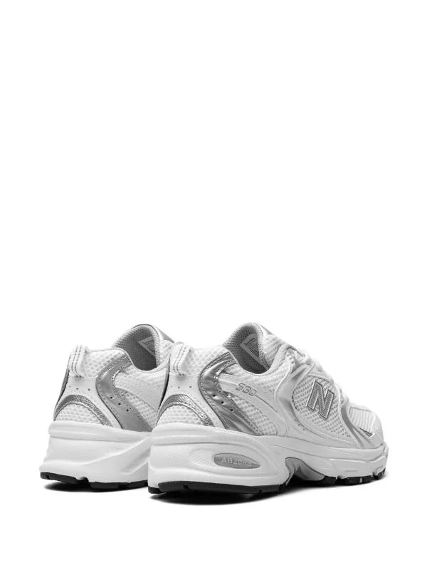 New Balance tenis bajos 530 blanco gris