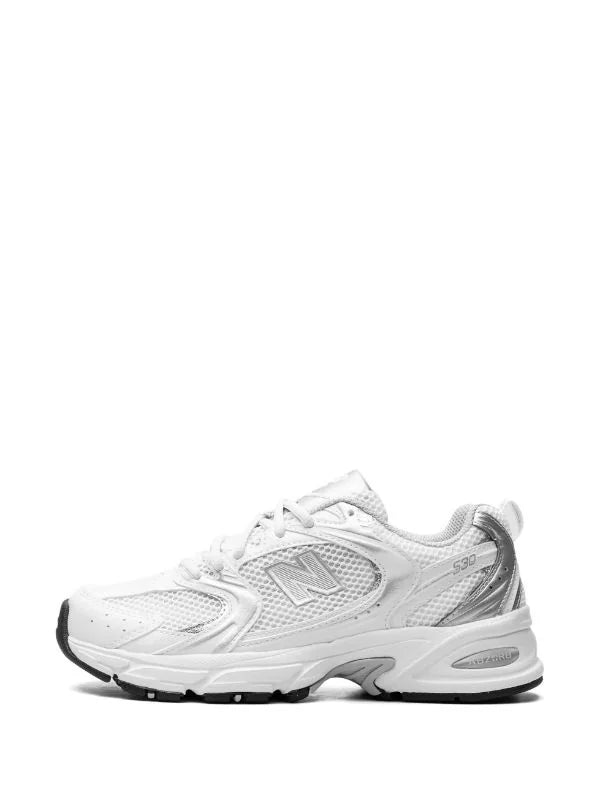 New Balance tenis bajos 530 blanco gris