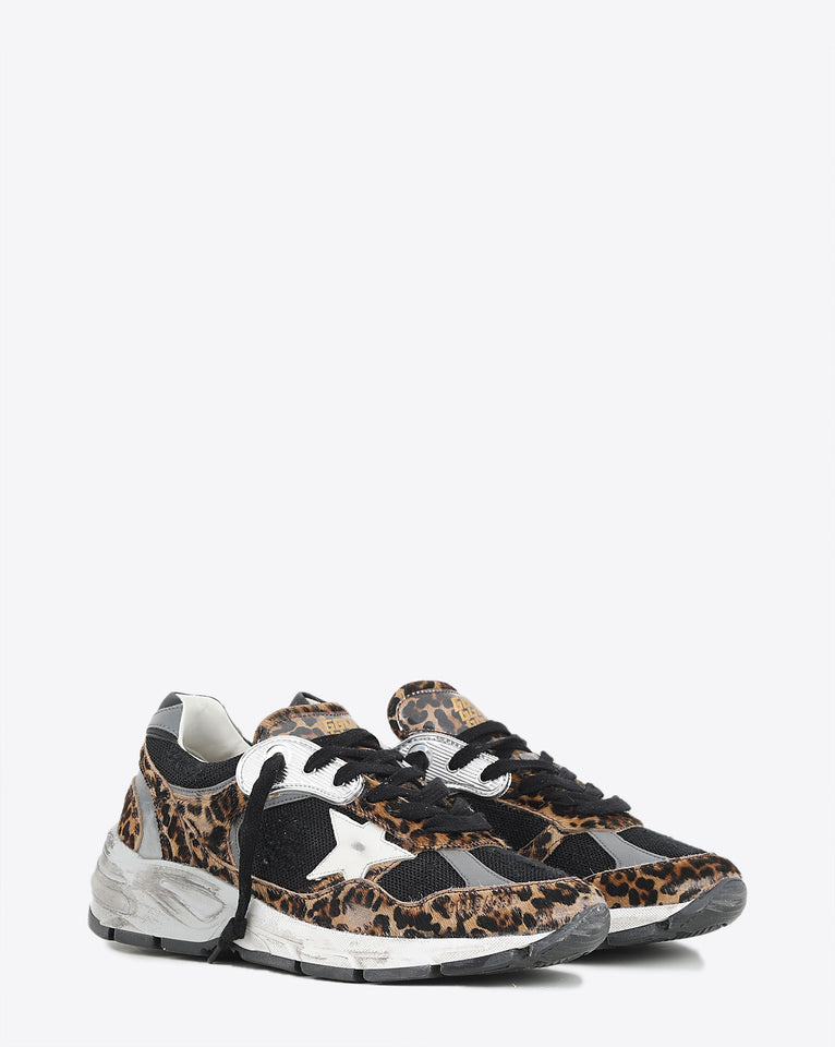 Golden Goose Femme Sneakers Running Dad – Leo Black