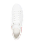 Alexander McQueen tenis oversize talón rosa drilo