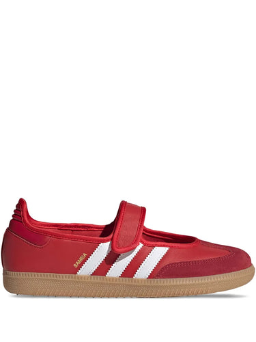 Adidas tenis Samba Mary Jane color rojo blanco