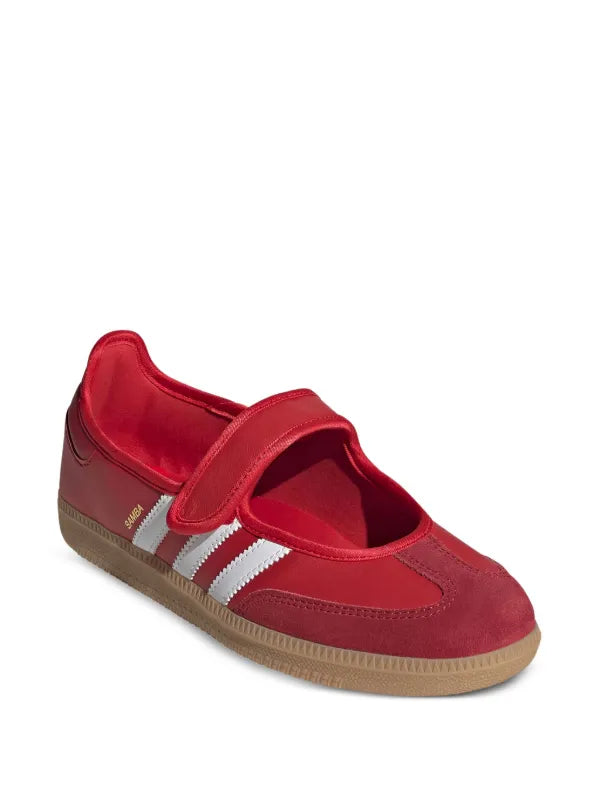 Adidas tenis Samba Mary Jane color rojo blanco