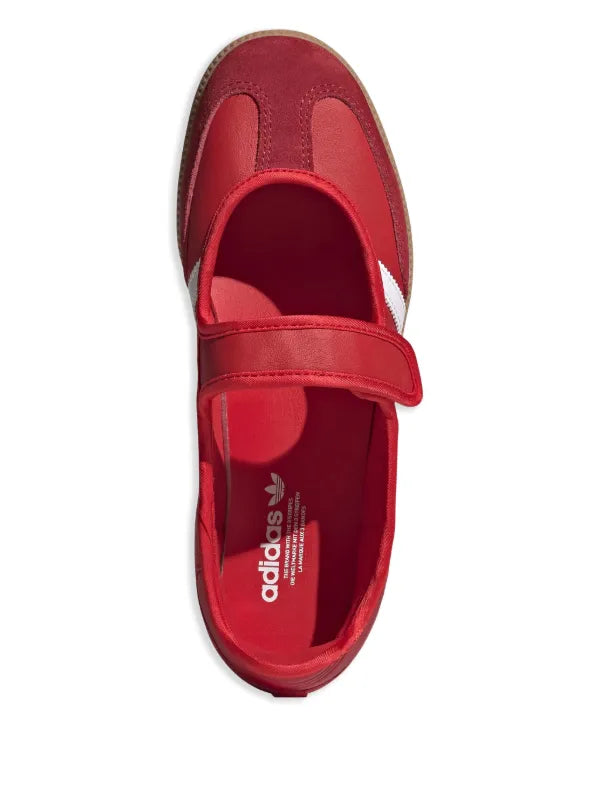 Adidas tenis Samba Mary Jane color rojo blanco