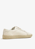 Saint Laurent Court Classic SL/06 Embroidered Canvas Sneakers