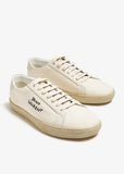 Saint Laurent Court Classic SL/06 Embroidered Canvas Sneakers