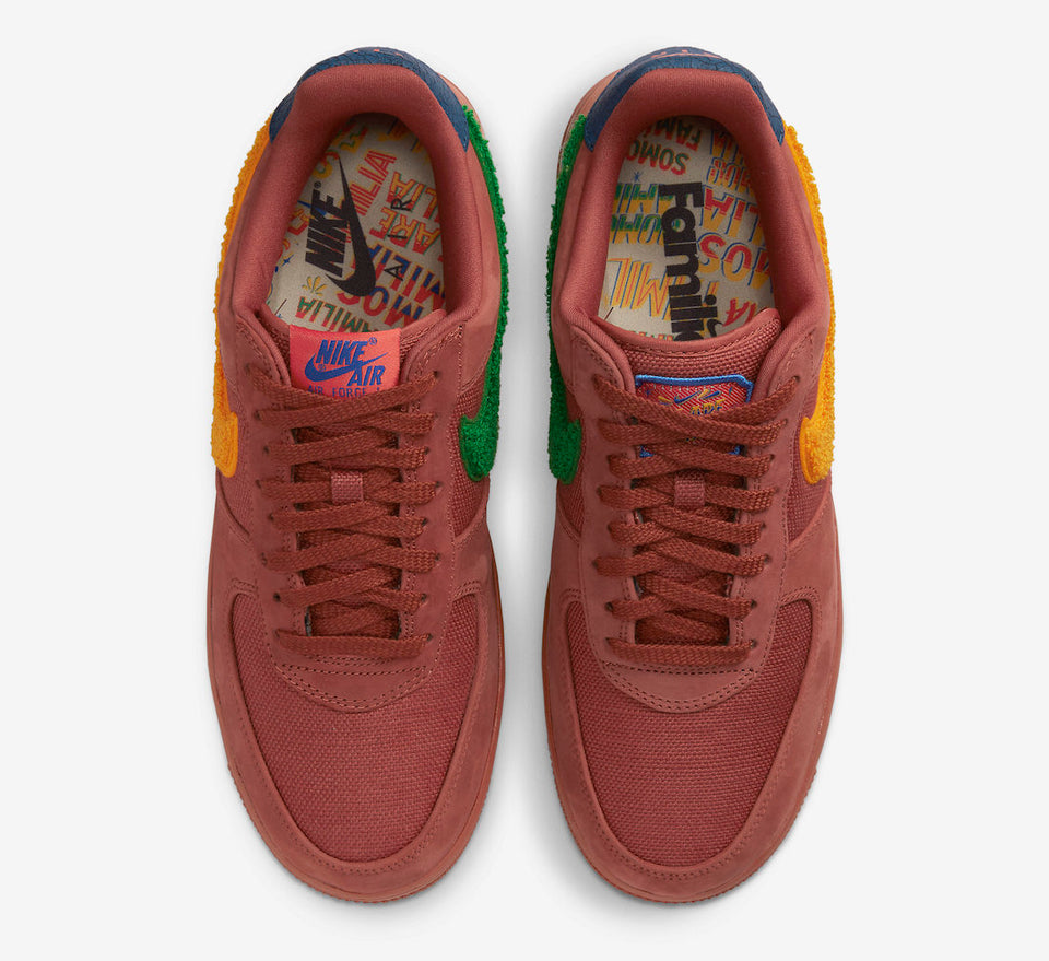 N372O Air Force 1 low x la familia Día de muertos