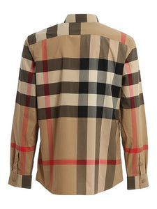 N374O camisa Burberry para hombre mediana