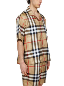 N374O Conjunto de hombre Burberry short camisa