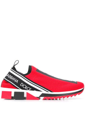 N370O Dolce & Gabbana tenis con logo rojo