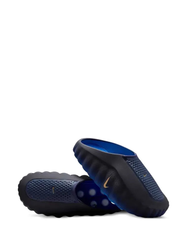 Nike sandalias Calm Mule black blue mind negro azul