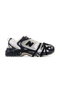 New Balance 530 Custom Beige Black Silver Edition