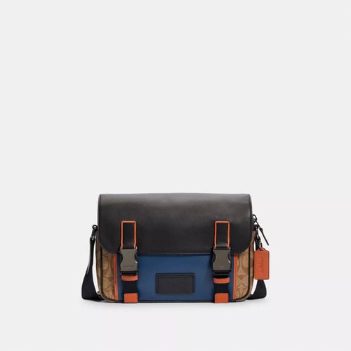 Track Crossbody Bag In Colorblock Signature Canvas coach