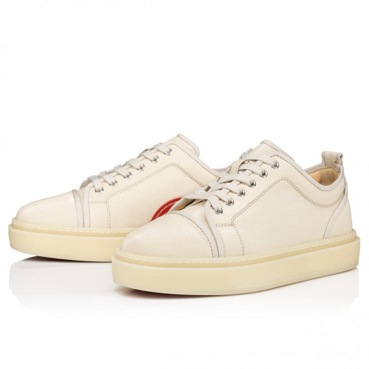 N372O Christian Louboutin Adolon Junior
Sneakers - Coated canva - Natural