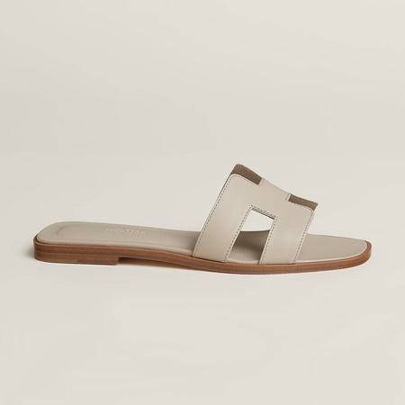Hermes Sandalias Oran beige