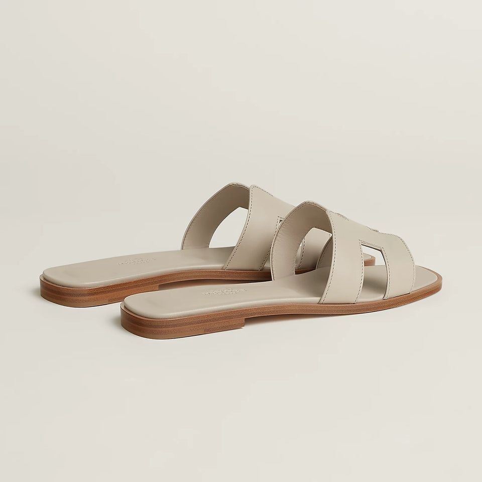 Hermes Sandalias Oran beige