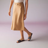 Hermes Sandalias Oran negro