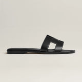 Hermes Sandalias Oran negro