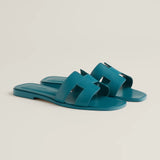 Hermes Sandalias Oran verde