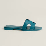 Hermes Sandalias Oran verde