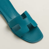 Hermes Sandalias Oran verde