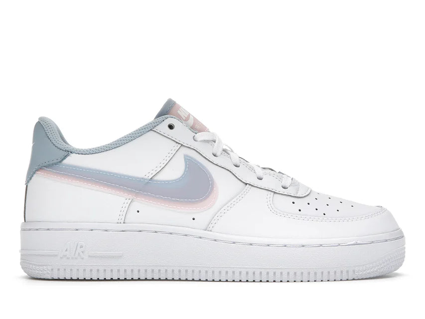 N374O Nike Air Force 1 Low LV8 Double Swoosh Light Armory Blue INEEDTENIS