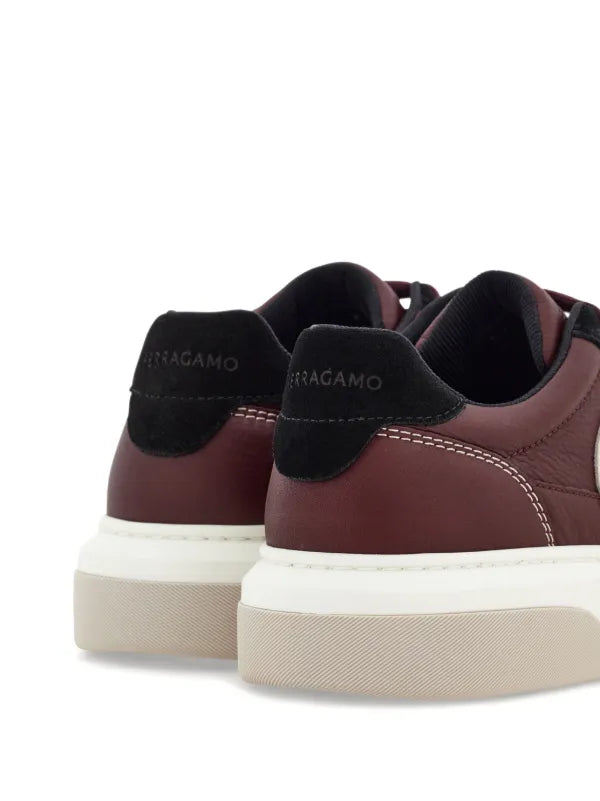 Ferragamo Gancini-appliqué sneakers