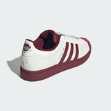 SUPERSTAR II SHOES WHITE BURGUNDY BLANCO VINO