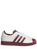 SUPERSTAR II SHOES WHITE BURGUNDY BLANCO VINO