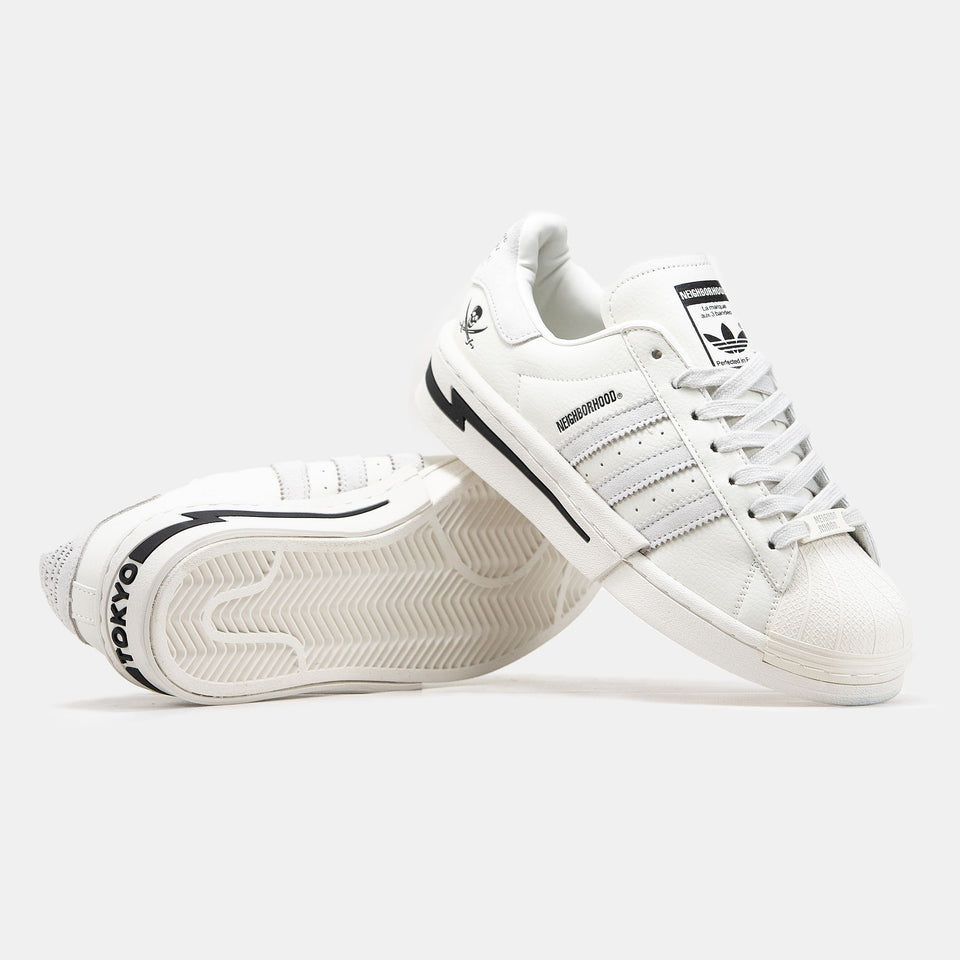 Adidas Superstar x Neighborhood White