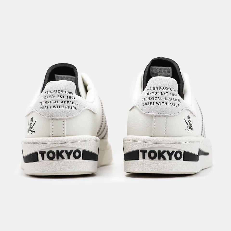 Adidas Superstar x Neighborhood White