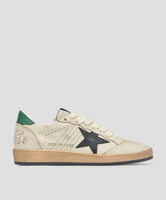 GOLDEN GOOSE DELUXE BRAND Tenis casuales Ball Star en piel vacuna Hombre