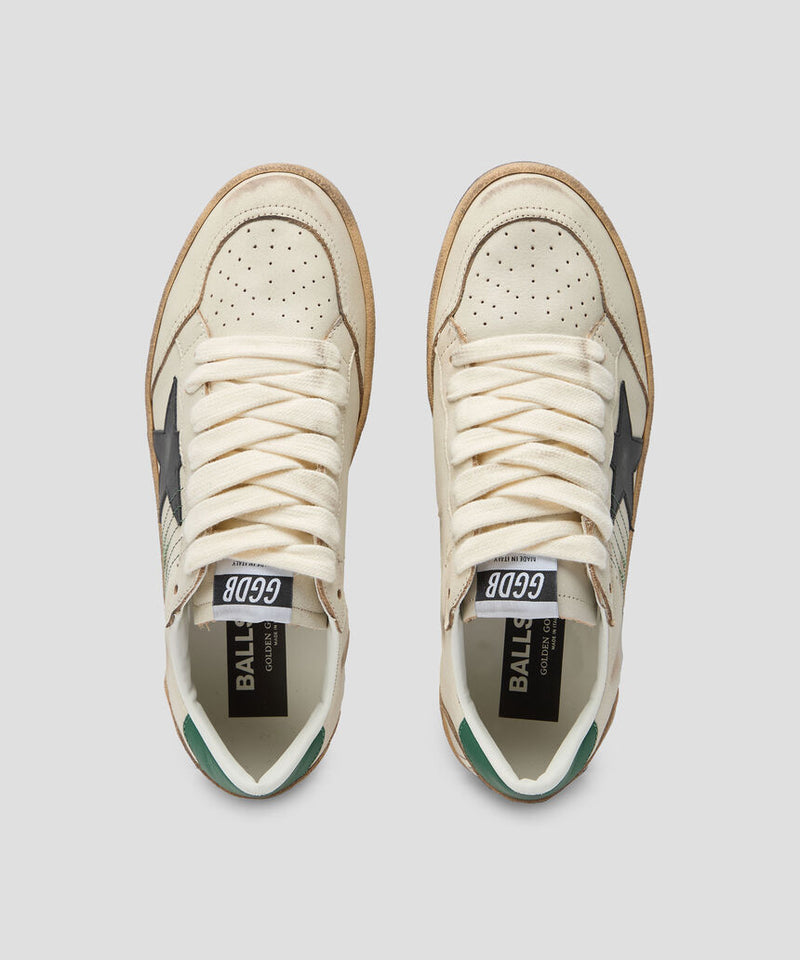 GOLDEN GOOSE DELUXE BRAND Tenis casuales Ball Star en piel vacuna Hombre