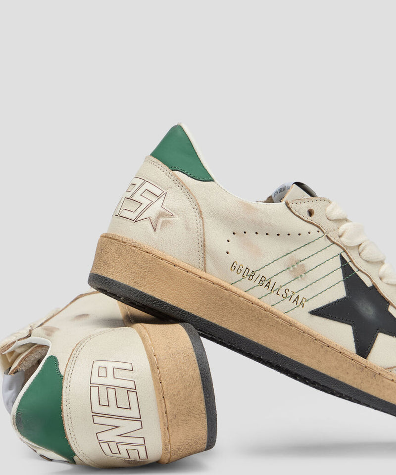 GOLDEN GOOSE DELUXE BRAND Tenis casuales Ball Star en piel vacuna Hombre