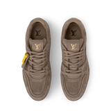 G5 Tenis LV Trainer piel de becerro nobuk