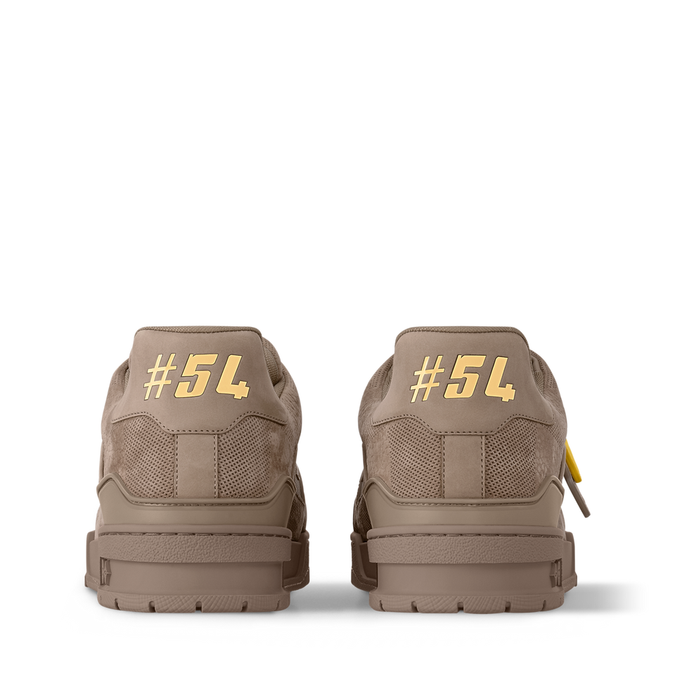 G5 Tenis LV Trainer piel de becerro nobuk