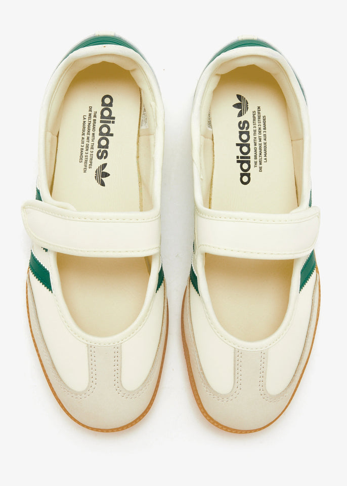 Adidas tenis Samba Jane OG Beige verde