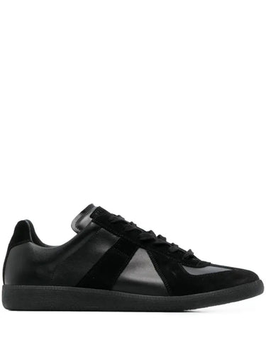 Maison Margiela panelled sneakers negro total