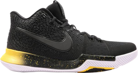 Nike Kyrie 3 Black Yellow tenis de baloncesto