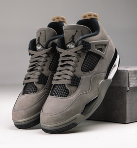 Air Jordan 4 Cave Stone and Black