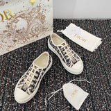Christian Dior Sneakers Women Fabric blue