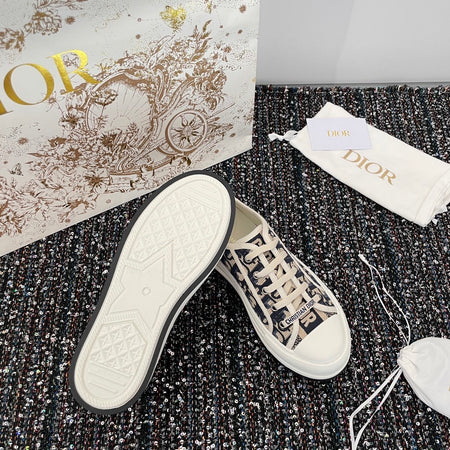 Christian Dior Sneakers Women Fabric blue
