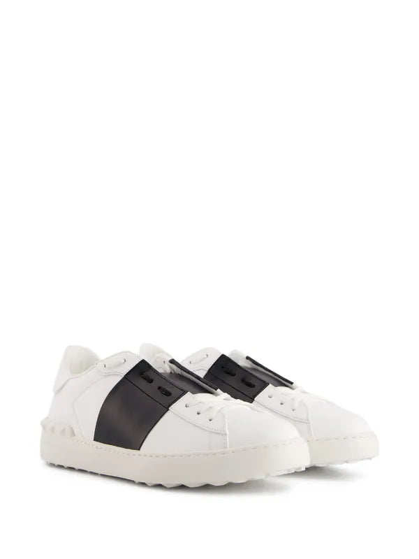 Valentino Garavani tenis Rockstud de piel
