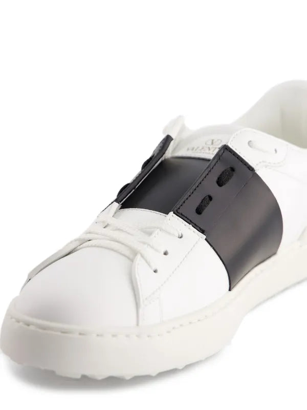 Valentino Garavani tenis Rockstud de piel