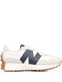 New Balance 327 lace-up sneakers blanco, azul marino
