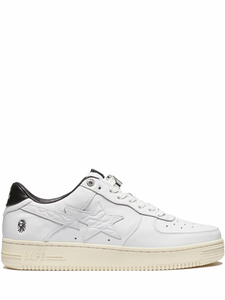 A Bathing Ape BAPE Sta Negro Blanco Plateado