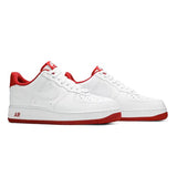 N372O AIR FORCE 1 LOW `WHITE UNIVERSITY RED Blanco Rojo