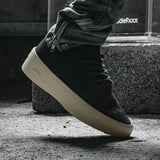 N372O FEAR OF GOD x ADIDAS ‘86 FORUM MID “BLACK”