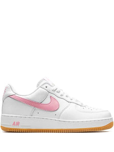 N372O Nike Air force 1 blanco Rosa suela de goma
