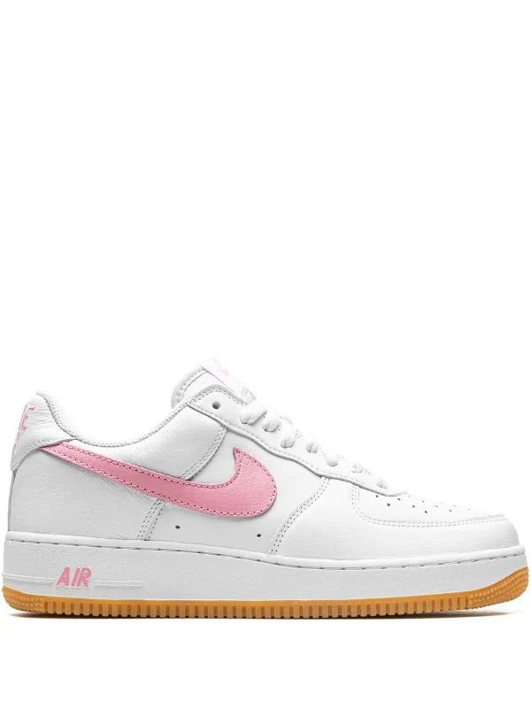 N372O Nike Air force 1 blanco Rosa suela de goma