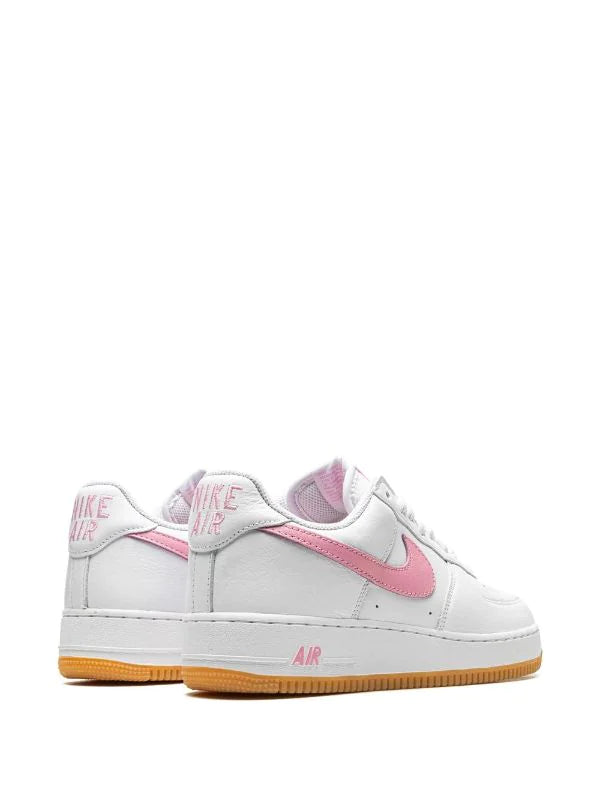 N372O Nike Air force 1 blanco Rosa suela de goma